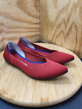 Rothy's The Point Womens Pointed Toe Flat Shoes Size 6